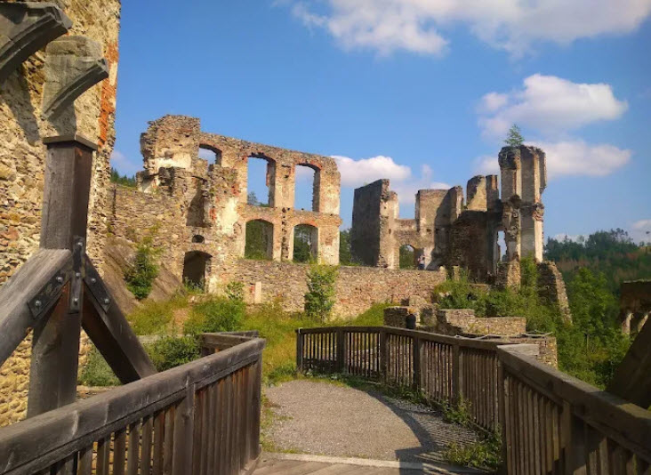 Burgruine Kollmitz, Raabs an der Thaya, Austria, Austria